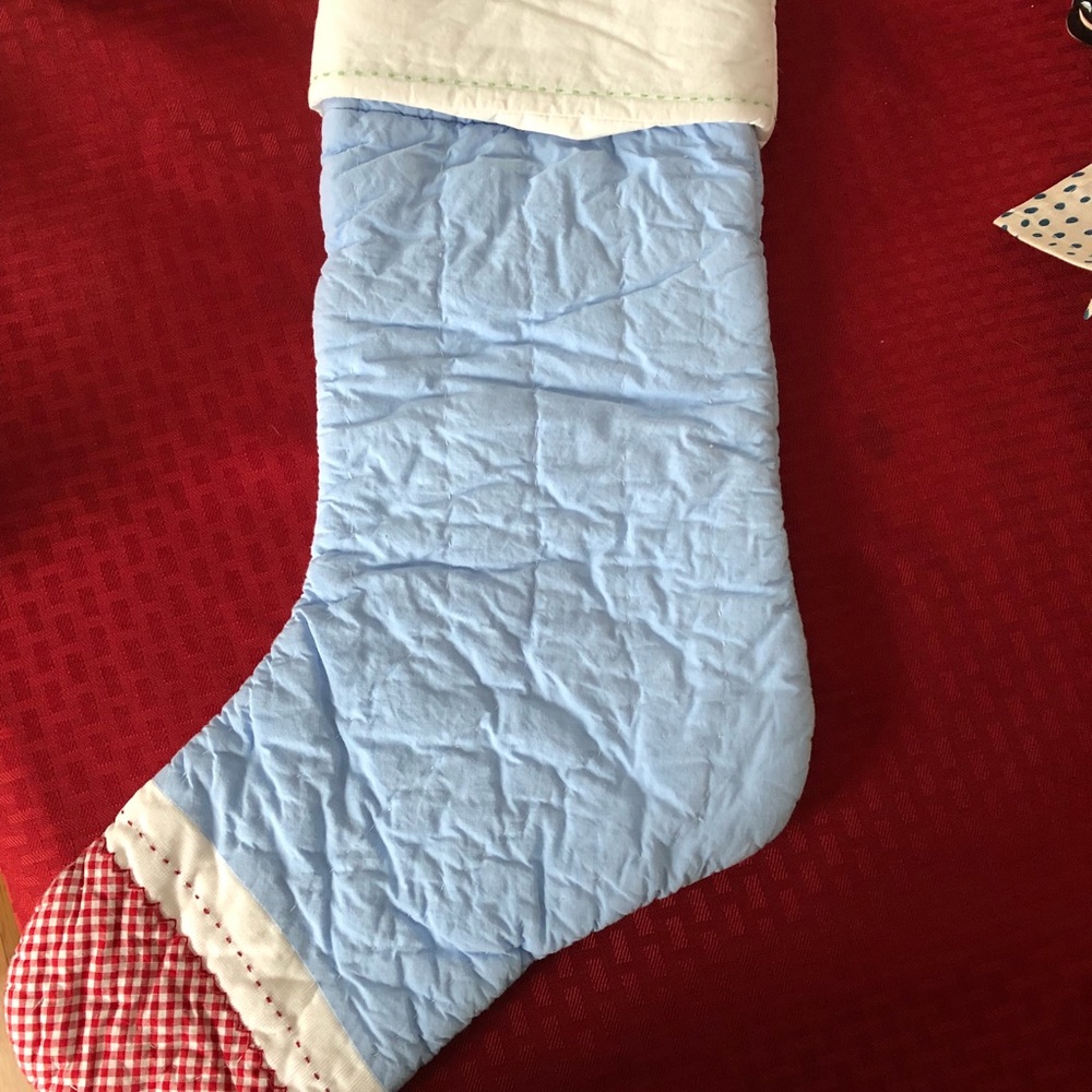 Pottery Barn Kids Stocking- Hockey elf